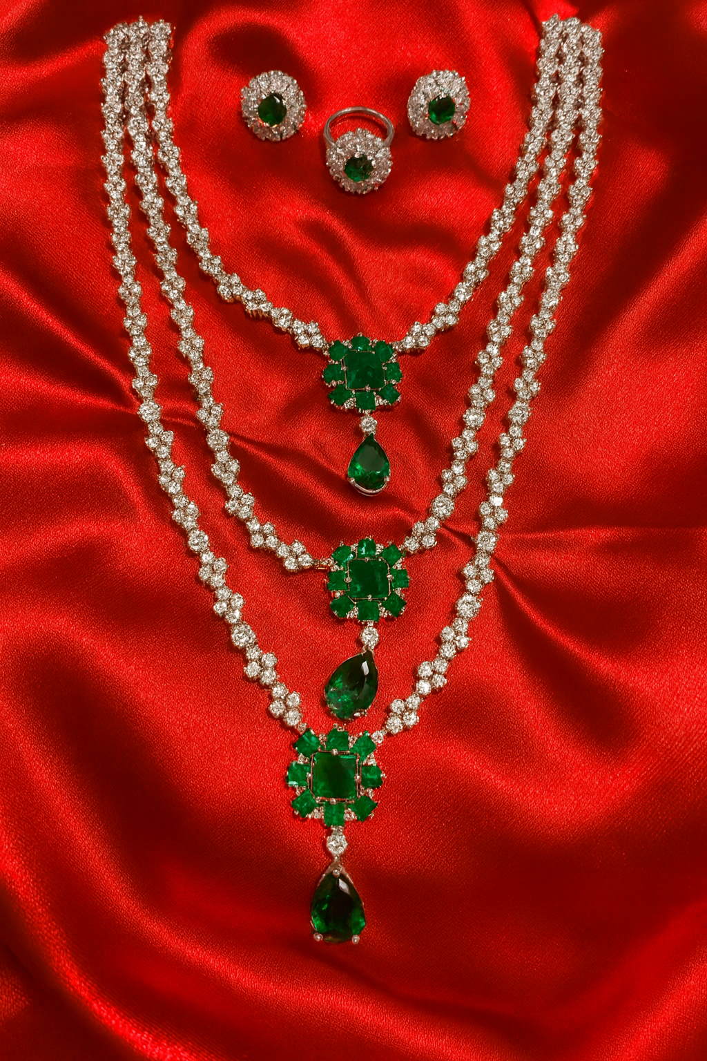 triple layer ad set green