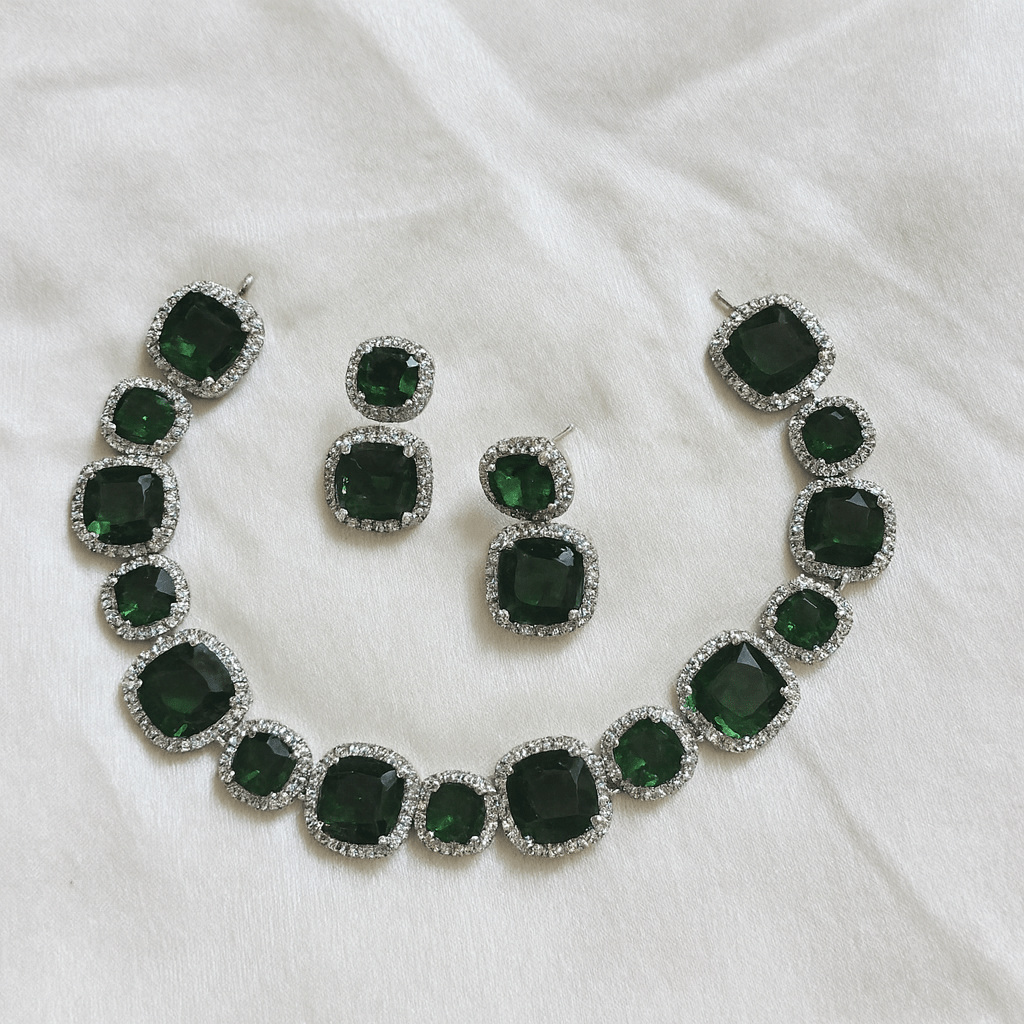 square diamond ad set green