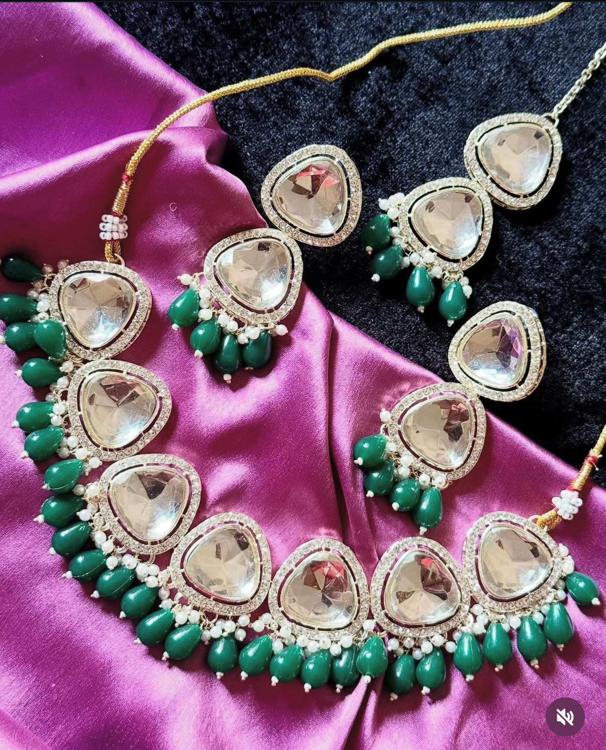 rashi polki dupe green